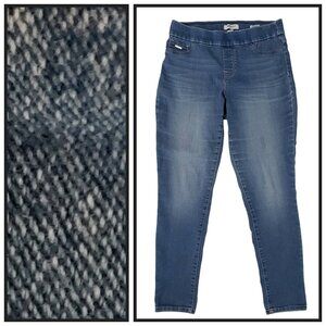 Nine West Heidi Pull-On Skinny Jeans Size 8 Stretch Denim
